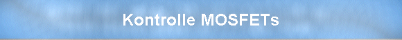 Kontrolle MOSFETs