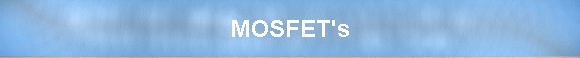 MOSFET's